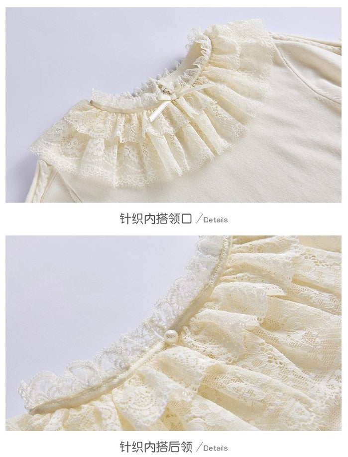 【受注予約~10/30】Austen's Letters ケープ・刺繍トップス【NDC】