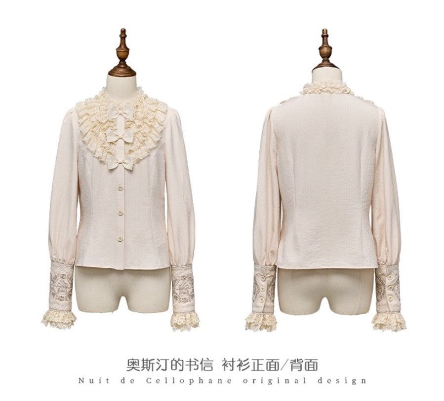 【受注予約~10/30】Austen's Letters ブラウス【NDC】