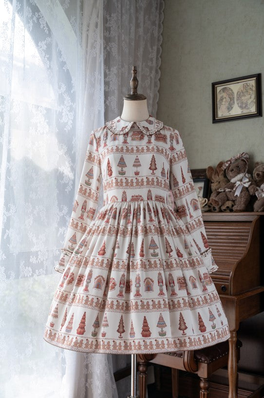 【受注予約~11/6】Gingerbread Kingdom ワンピース・トレーナー【JulieParfait】