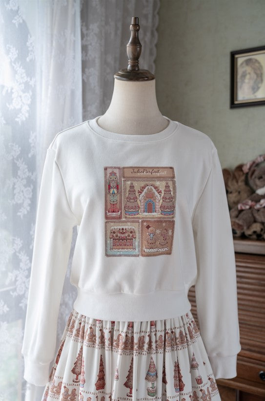 【受注予約~11/6】Gingerbread Kingdom ワンピース・トレーナー【JulieParfait】