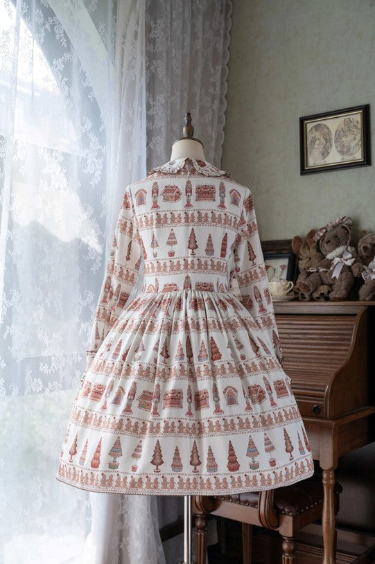 【受注予約~11/6】Gingerbread Kingdom ワンピース・トレーナー【JulieParfait】