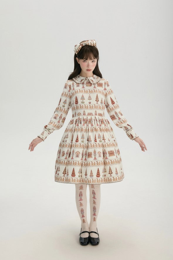 【受注予約~11/6】Gingerbread Kingdom ワンピース・トレーナー【JulieParfait】