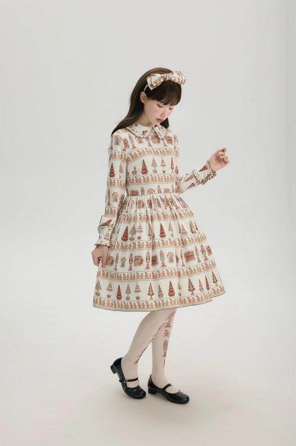 【受注予約~11/6】Gingerbread Kingdom ワンピース・トレーナー【JulieParfait】