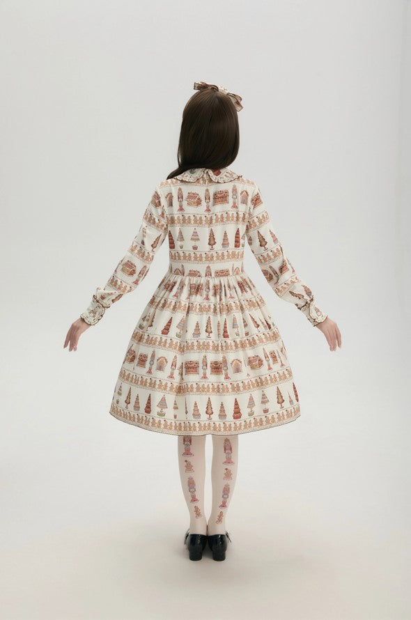 【受注予約~11/6】Gingerbread Kingdom ワンピース・トレーナー【JulieParfait】