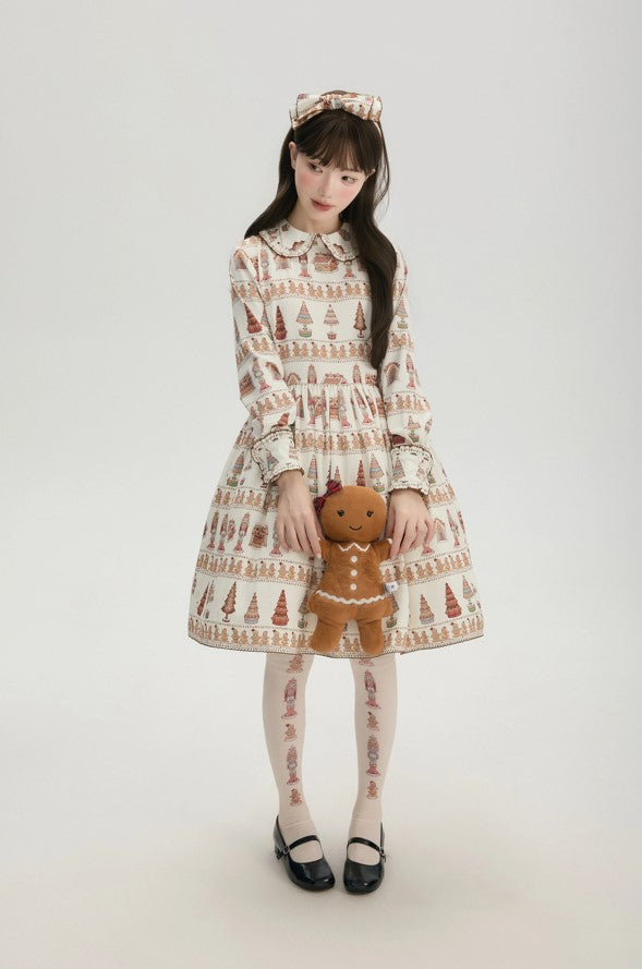 【受注予約~11/6】Gingerbread Kingdom ワンピース・トレーナー【JulieParfait】