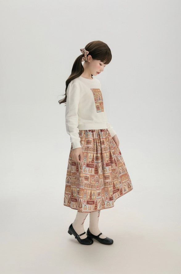 【受注予約~11/6】Gingerbread Kingdom ワンピース・トレーナー【JulieParfait】