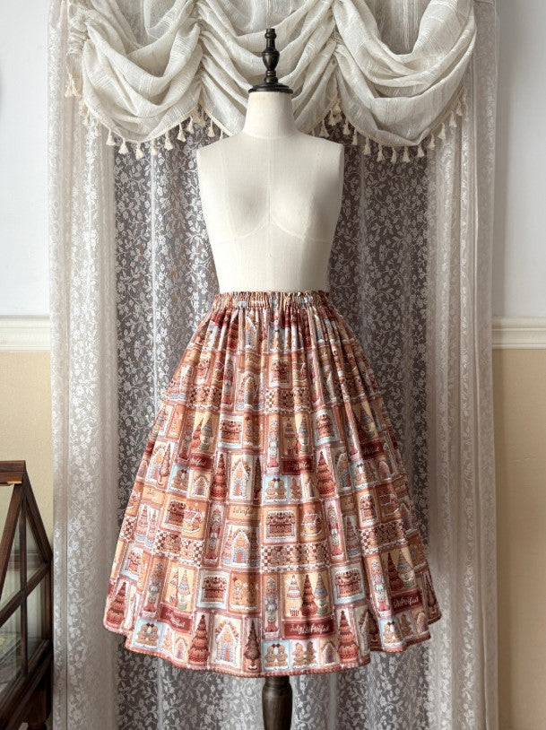 【受注予約~11/6】Gingerbread Kingdom カーディガン・スカート【JulieParfait】