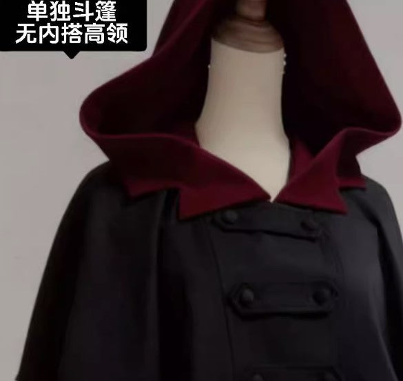 【受注予約~11/24】Priest-Sister ワンピース・ケープ【VantablackStudio】