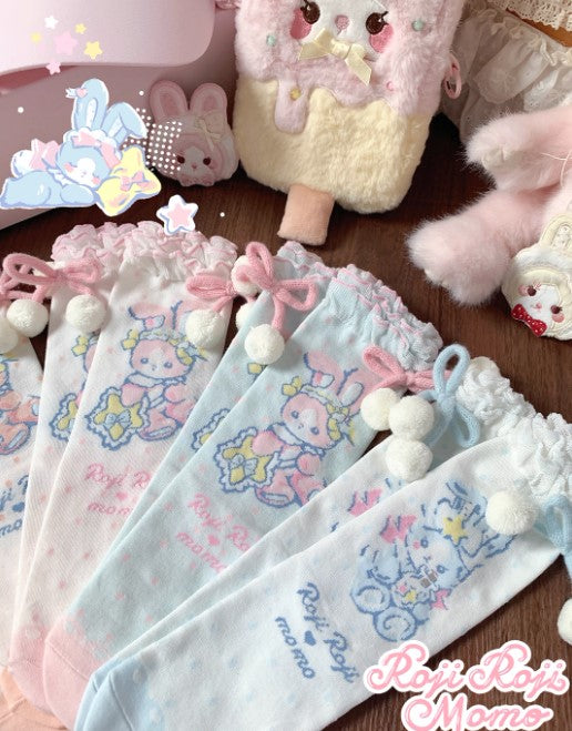 momo クルー丈ソックス【Roji Roji】