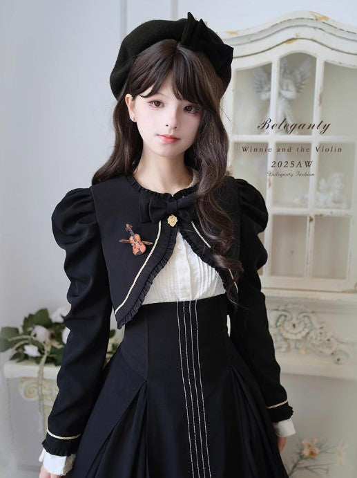 【受注予約~11/18】Winnie and the Violin スカート・ジャケット【Beleganty】