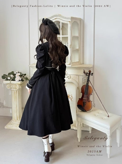 【受注予約~11/18】Winnie and the Violin スカート・ジャケット【Beleganty】