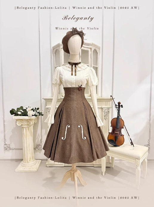 【受注予約~11/18】Winnie and the Violin ブラウス【Beleganty】