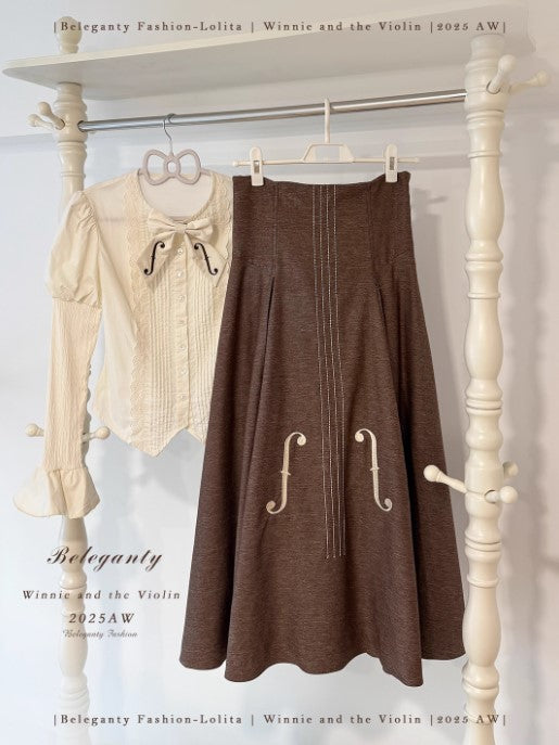 【受注予約~11/18】Winnie and the Violin ブラウス【Beleganty】