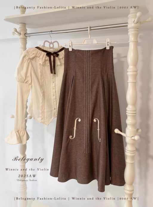 【受注予約~11/18】Winnie and the Violin ブラウス【Beleganty】