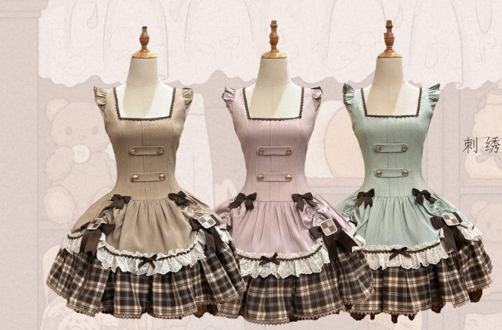 【受注予約~11/27】Cookie Detective ジャンパースカート【MQ】