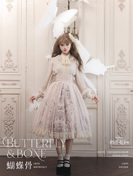 【受注予約~11/20】Butterfly Bone 2.0 ブラウス・スカート【NyaNya】