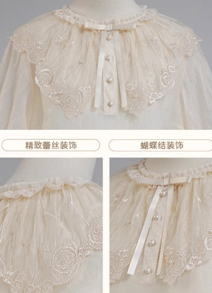 【受注予約~11/20】Butterfly Bone 2.0 ブラウス・スカート【NyaNya】