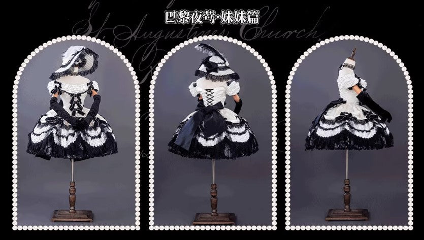 [Vorbestellung bis 23. November] Paris Nightingale Einteiler-Kleid Komplettset [Hinana Queena]