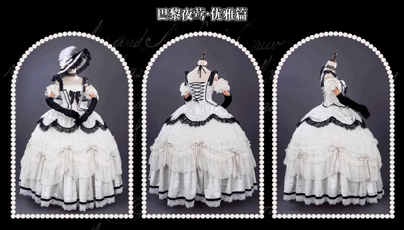 [Vorbestellung bis 23. November] Paris Nightingale Einteiler-Kleid Komplettset [Hinana Queena]