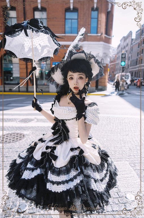 [Vorbestellung bis 23. November] Paris Nightingale Einteiler-Kleid Komplettset [Hinana Queena]