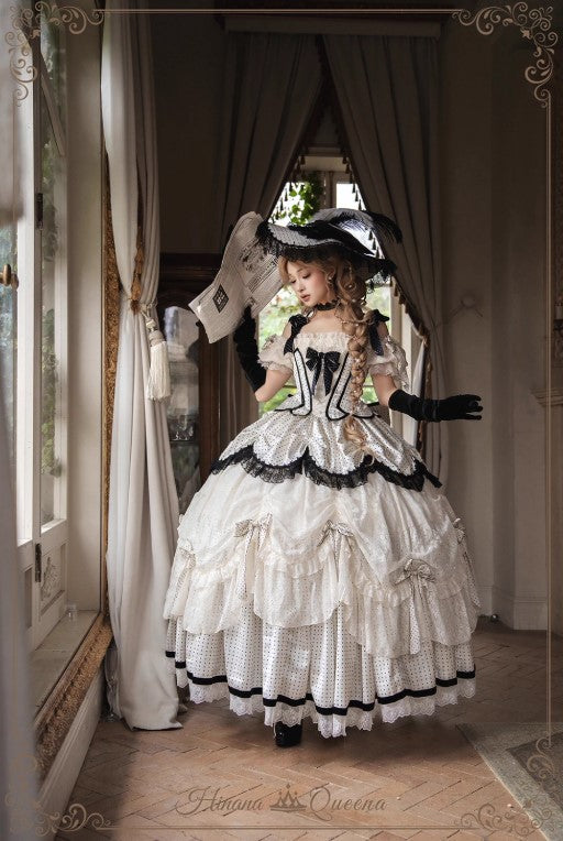 [Vorbestellung bis 23. November] Paris Nightingale Einteiler-Kleid Komplettset [Hinana Queena]