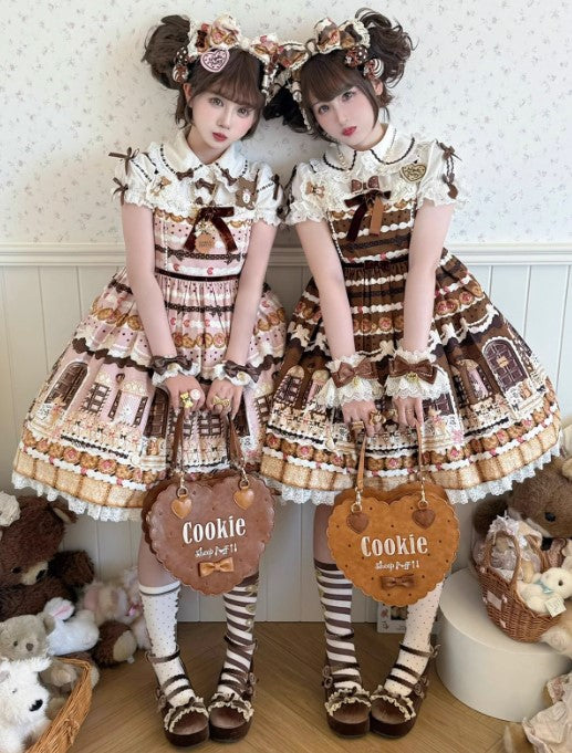 【受注予約~12/3】Biscuit Bear ハンドバッグ【Sheep Puff】