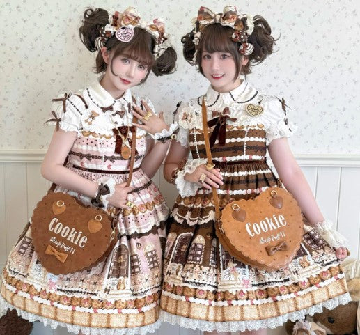 【受注予約~12/3】Biscuit Bear ハンドバッグ【Sheep Puff】