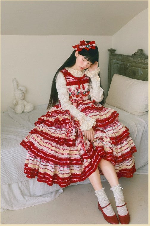 【受注予約~12/10】Candy Cherry ワンピース・ジャンパースカート・ブラウス【Rich】