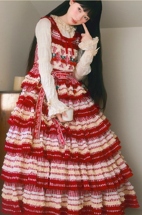 【受注予約~12/10】Candy Cherry ワンピース・ジャンパースカート・ブラウス【Rich】