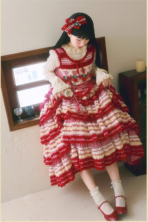 【受注予約~12/10】Candy Cherry ワンピース・ジャンパースカート・ブラウス【Rich】