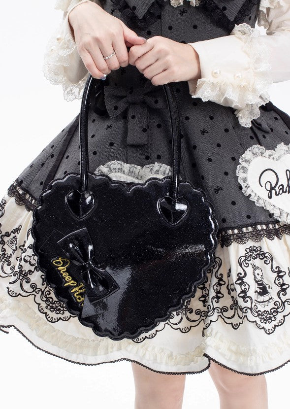 スカラップハートバッグ(グリッターver.)【Sheep Puff】 – Epetice