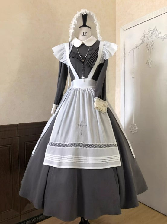 【受注予約~12/18】Lady Bird エプロン・ボンネット【sara bell】