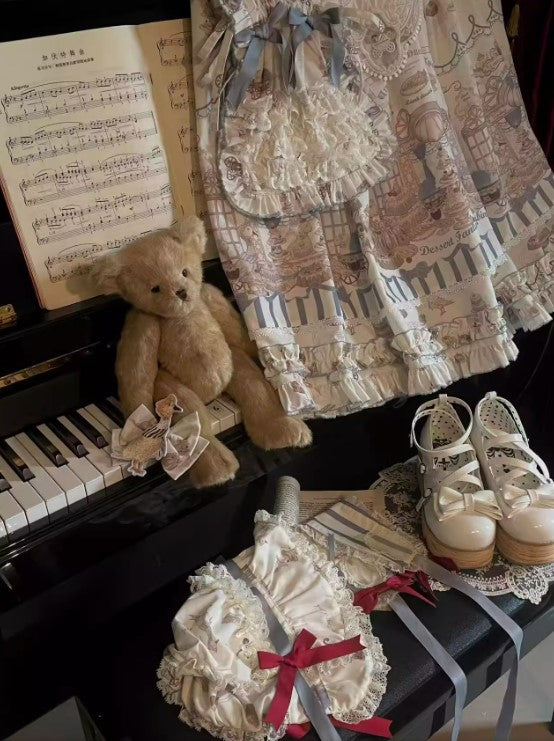 【受注予約~12/10】Antique Dessert Shop アクセサリー【babyblue】