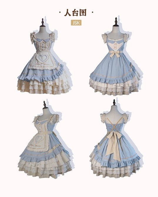 Alice's Manor ワンピース・ジャンパースカートセット【Fennel Studio】