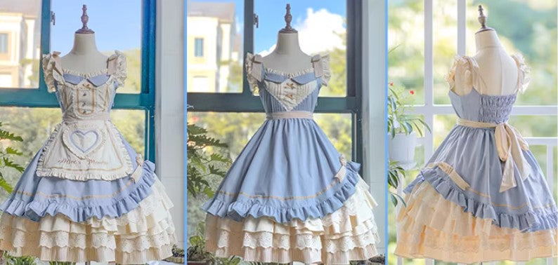 Alice's Manor ワンピース・ジャンパースカートセット【Fennel Studio】