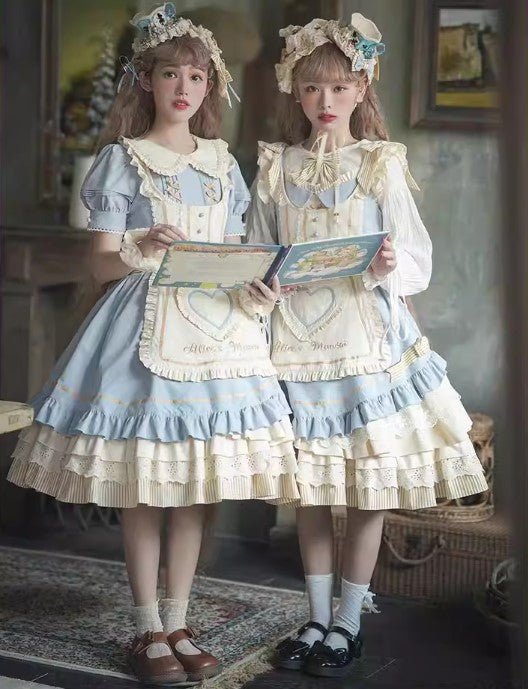 Alice's Manor ワンピース・ジャンパースカートセット【Fennel Studio】