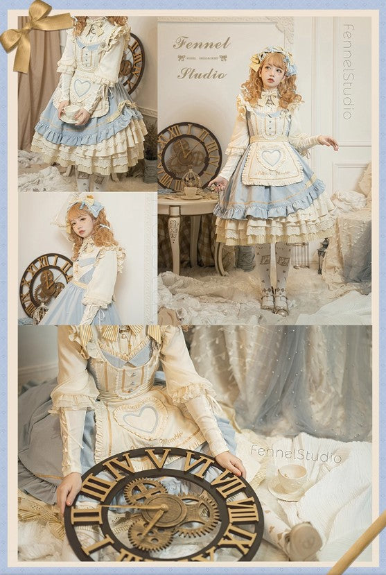 Alice's Manor ワンピース・ジャンパースカートセット【Fennel Studio】