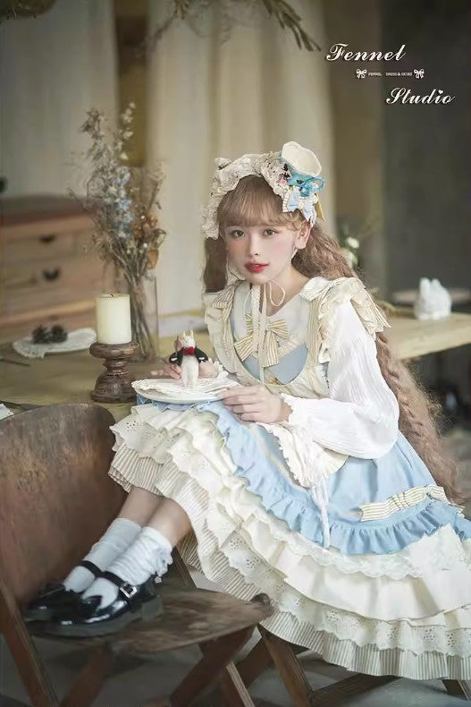 Alice's Manor ワンピース・ジャンパースカートセット【Fennel Studio】