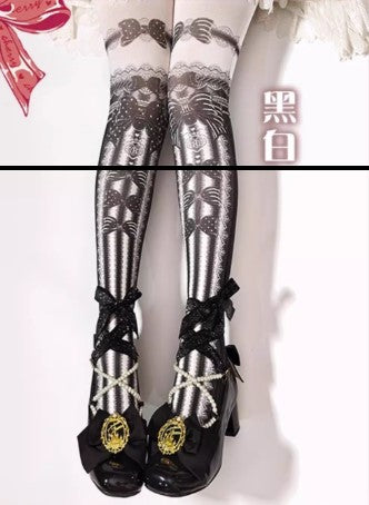 スイートポップコーン タイツ【Red Maria】