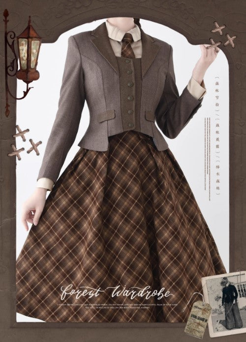 Forest Beat サスペンダースカート【Forest Wardrobe】