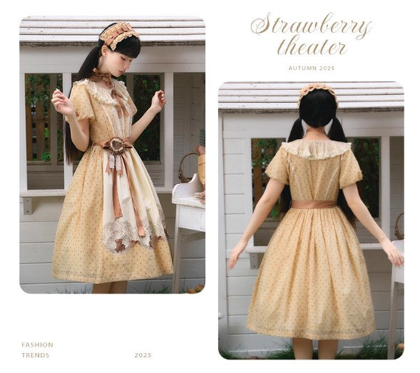 【受注予約~12/18】Strawberry Theater 2.0 ワンピース・ジャンパースカート【NyaNya】