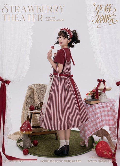 【受注予約~12/18】Strawberry Theater 2.0 Tシャツ・パーカー【NyaNya】