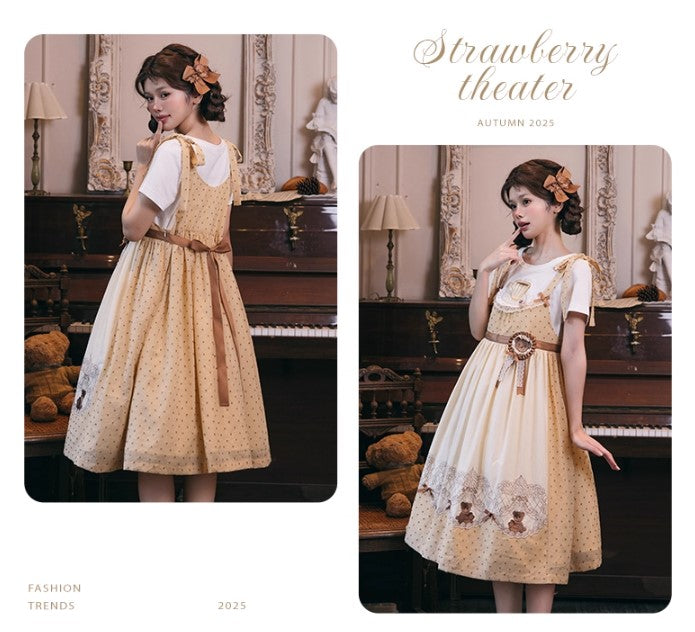 Strawberry Theater 2.0 ワンピース・ジャンパースカート【NyaNya