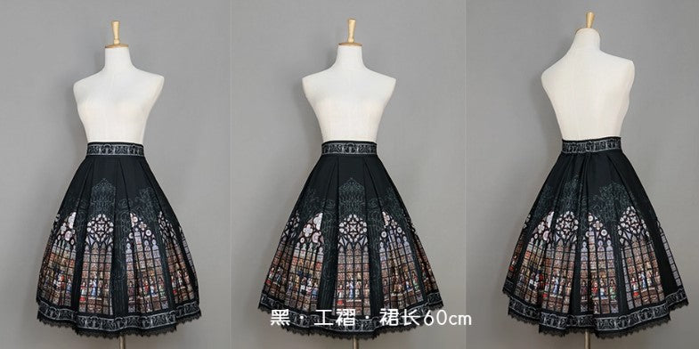 【受注予約~12/18】Immortals スカート(ボックスプリーツ)【AcyutHorizon】