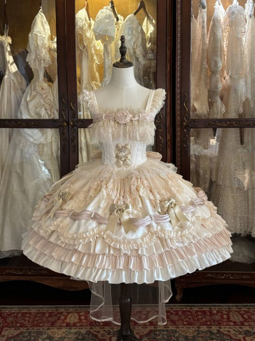 【受注予約~12/25】Gilded Dance Party ジャンパースカート【Starry Messenger】