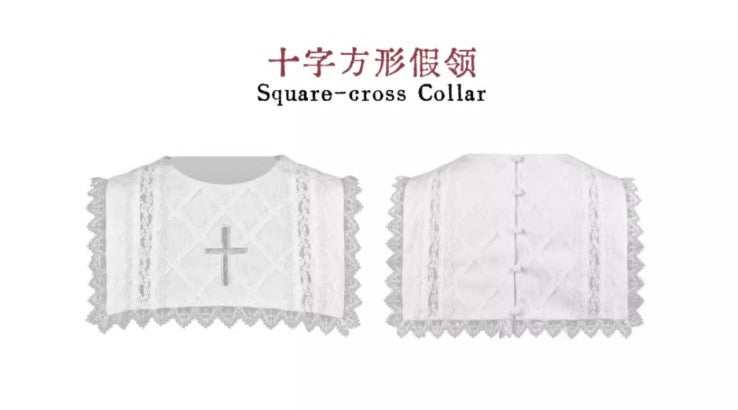 【受注予約~12/25】白夜祭 付け襟【kuroya】