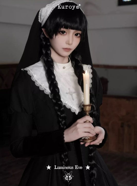 【受注予約~12/25】白夜祭 付け襟【kuroya】