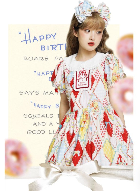 【受注予約~2/25】RETRO FLOWER ワンピース【南十字宇宙洋服社】