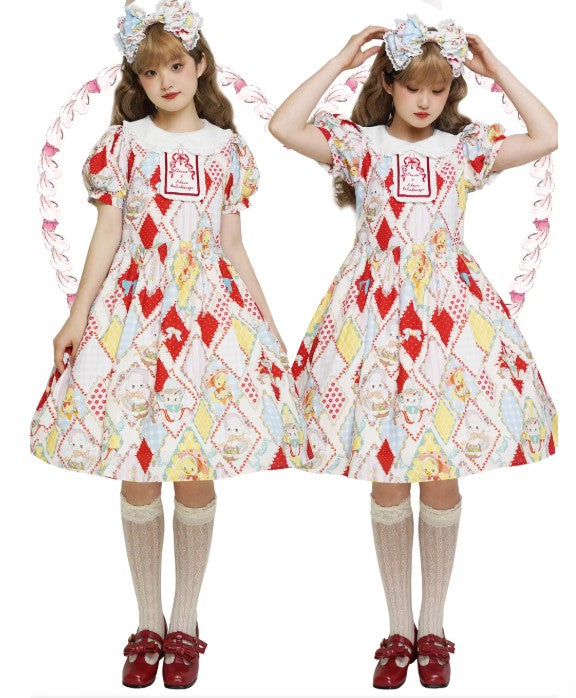 【受注予約~2/25】RETRO FLOWER ワンピース【南十字宇宙洋服社】