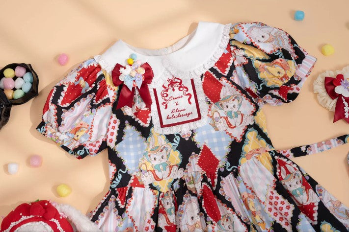 【受注予約~2/25】RETRO FLOWER ワンピース【南十字宇宙洋服社】